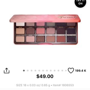 Too Faced Sweet Peach Eyeshadow Palette